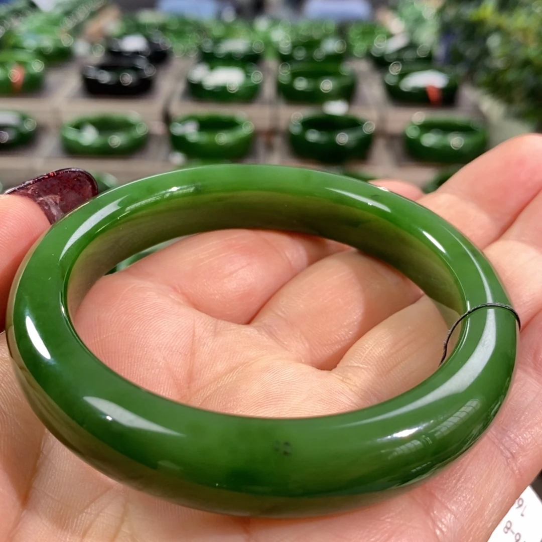 和田玉（碧玉）手镯未镶嵌