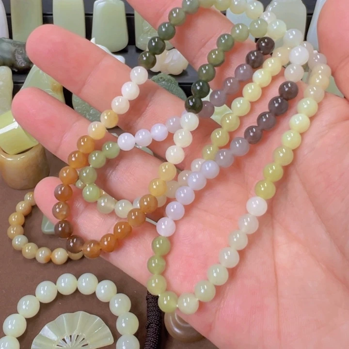 未镶嵌手链和田玉108