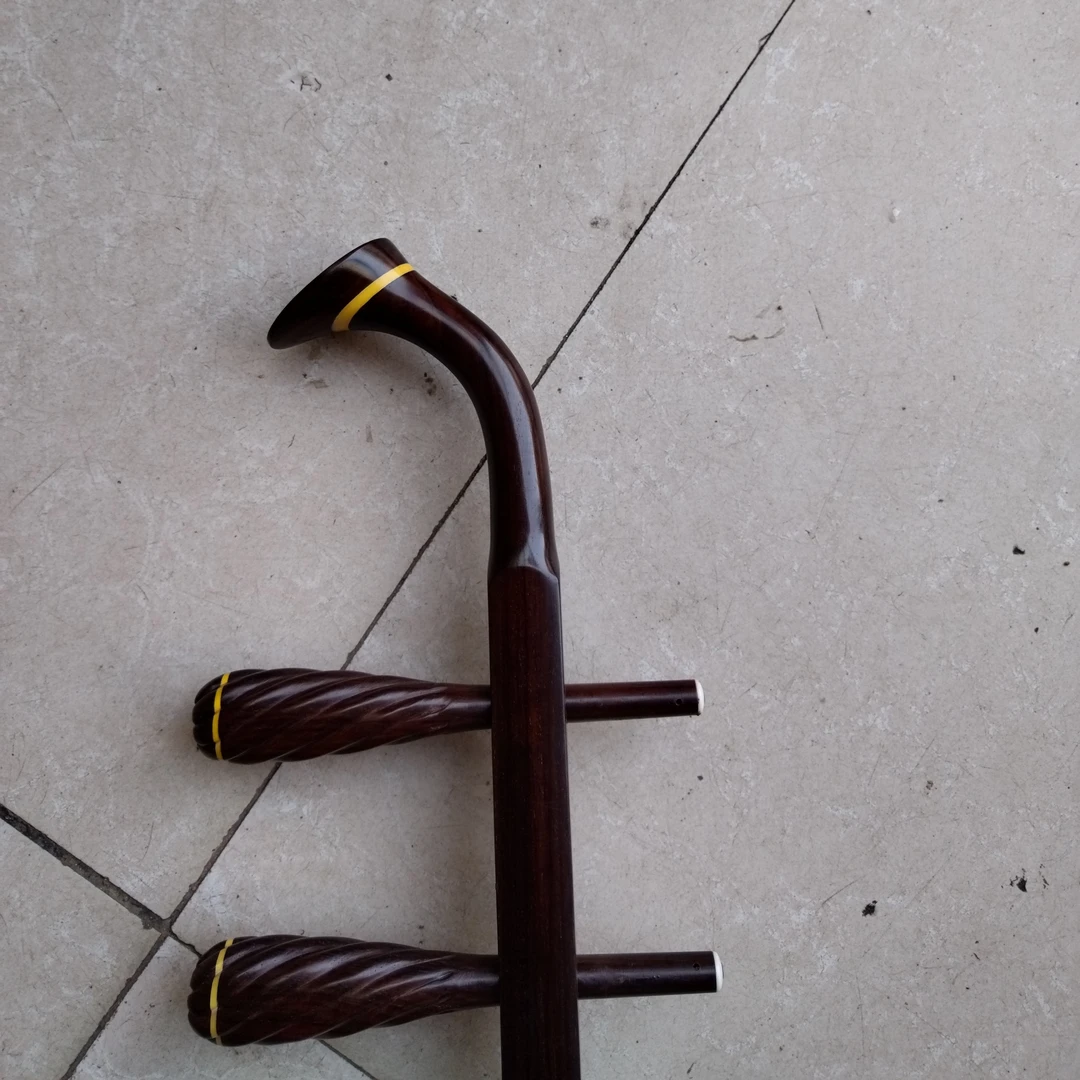 明清旧料老红木二泉胡