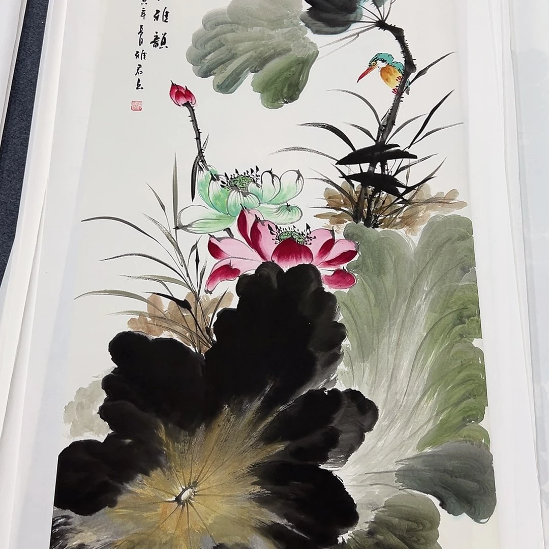 国画宣纸纯手绘国画作品
