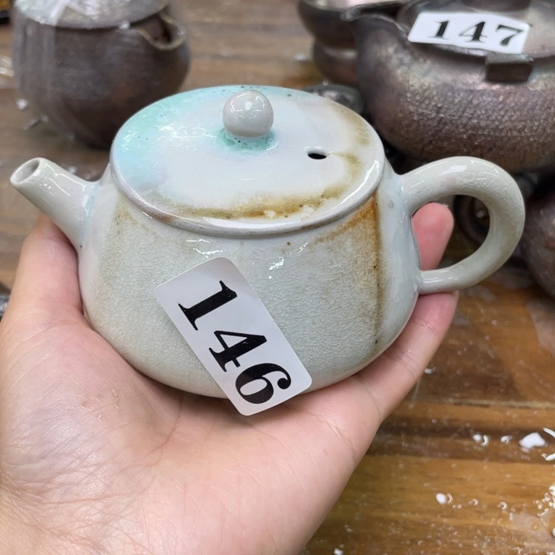 恋***尘纯手工柴烧茶壶茶具