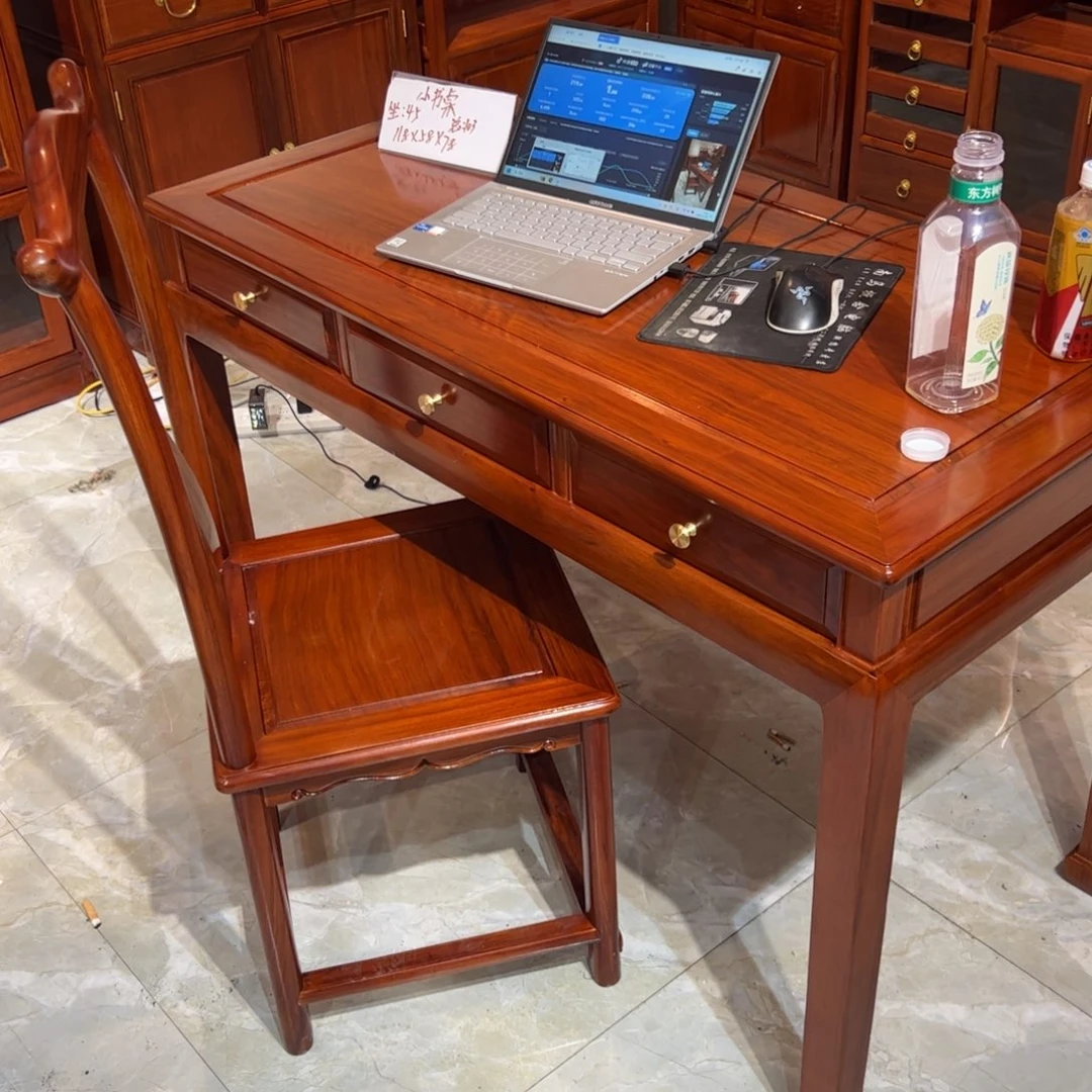 西***水花梨木类成套家具一桌一椅