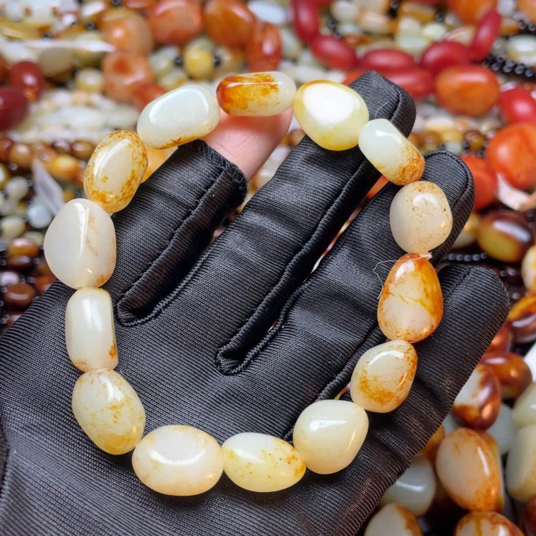 和田玉手链未镶嵌