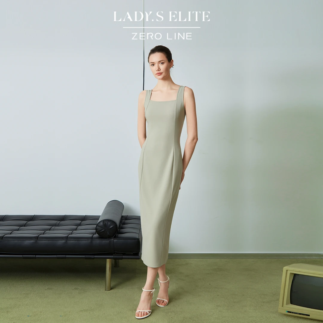 LadySElite【南法裙】法式无袖连衣裙女夏季吊带裙气质25新款收腰