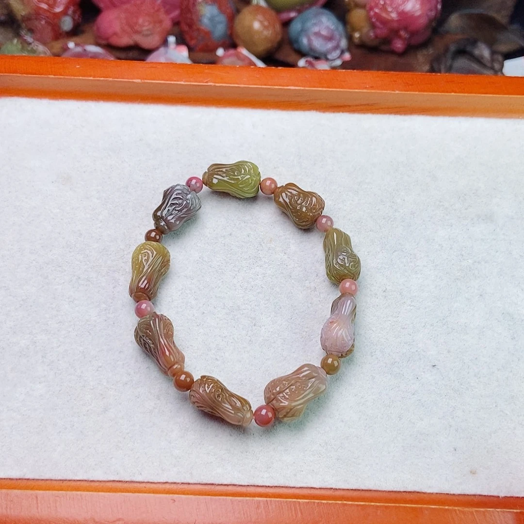 未镶嵌玛瑙/玉髓珠宝半成品