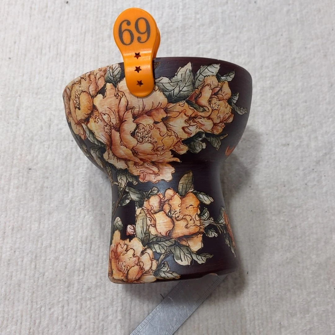 一***梅花盆紫砂陶瓷多肉花盆微瑕