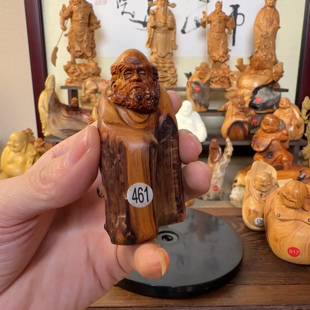 崖柏小木匠艺雕一物一拍