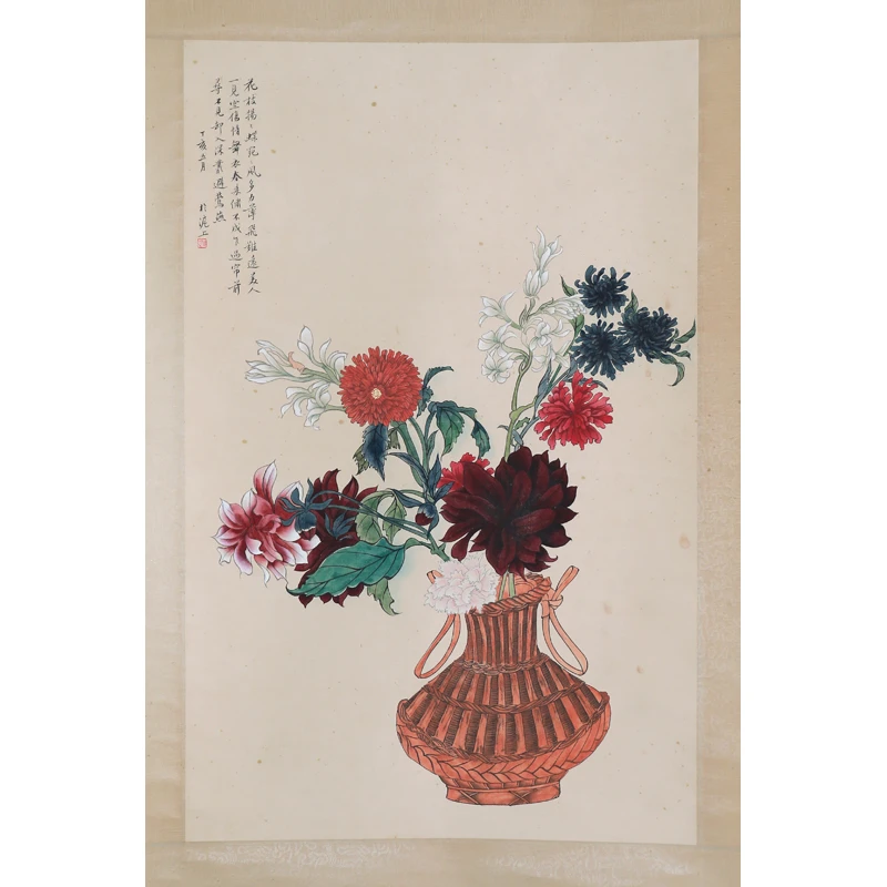 F17 当代《花卉》陈小翠  73x47cm  纸本立轴