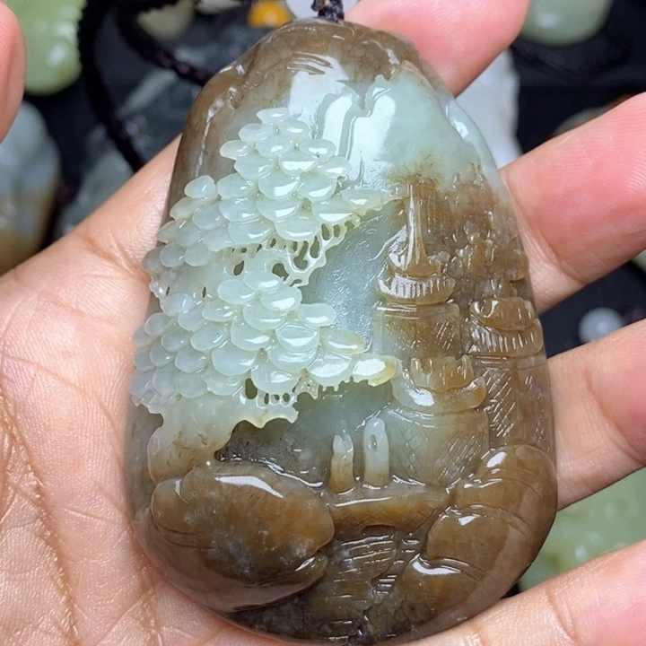 颈饰未镶嵌和田玉