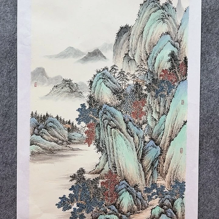 国画书画作品多次