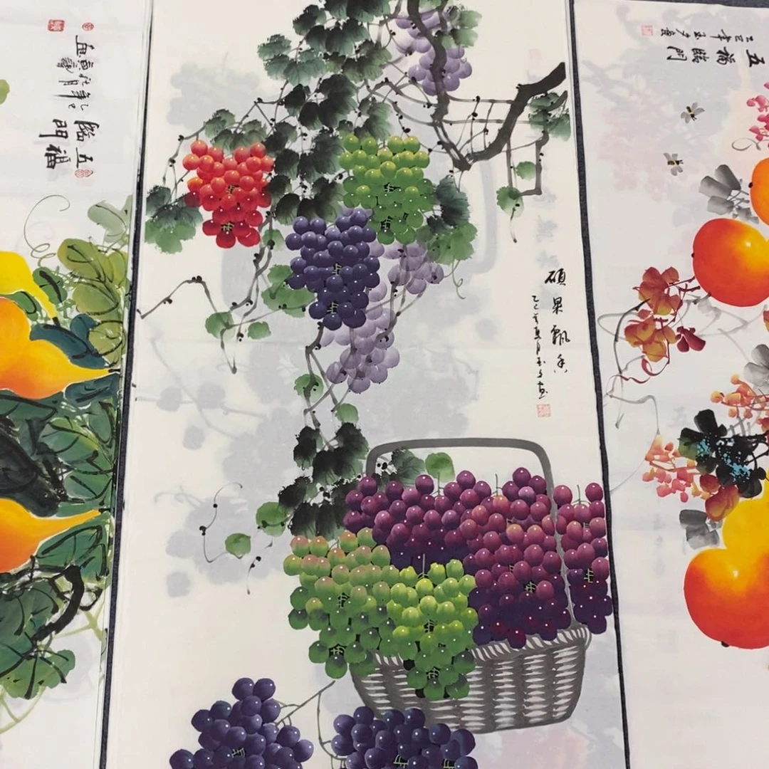 国画尺寸140✖️70四尺精品手绘画