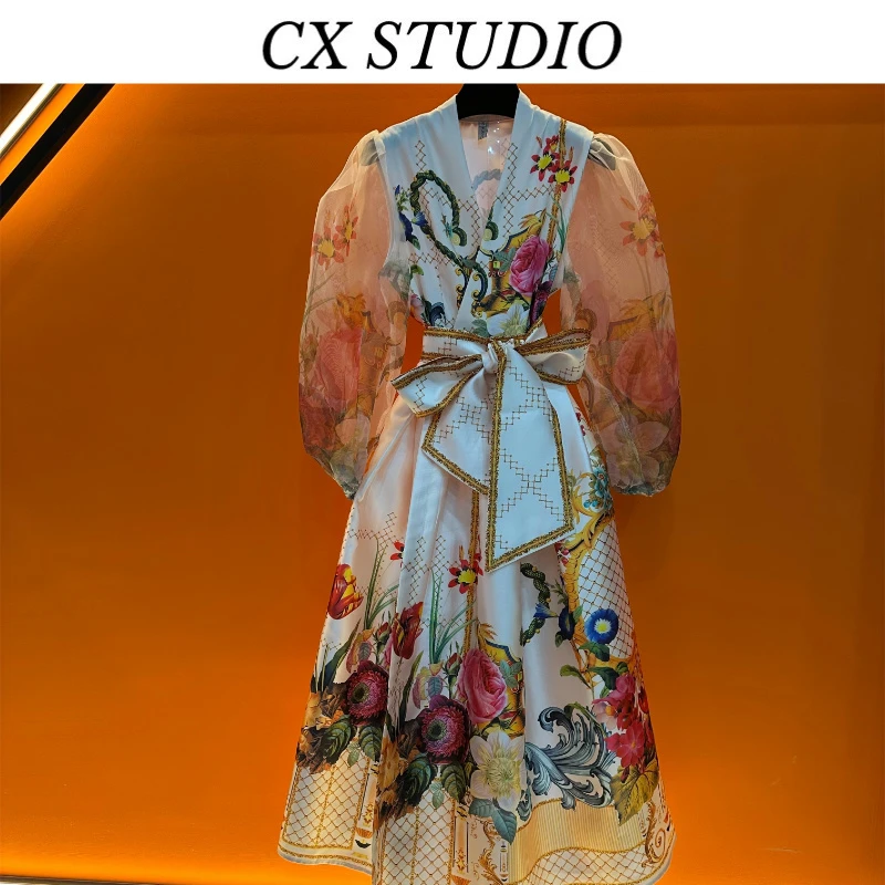 编码24 经典收腰轻奢时尚春夏季连衣裙（定制女装）S6071A