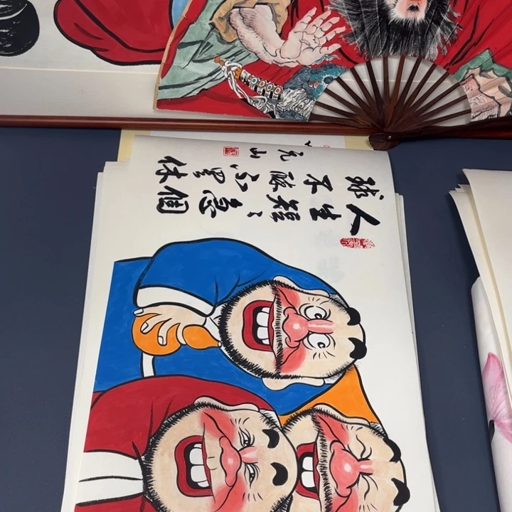 国画禅意画纯手绘作品