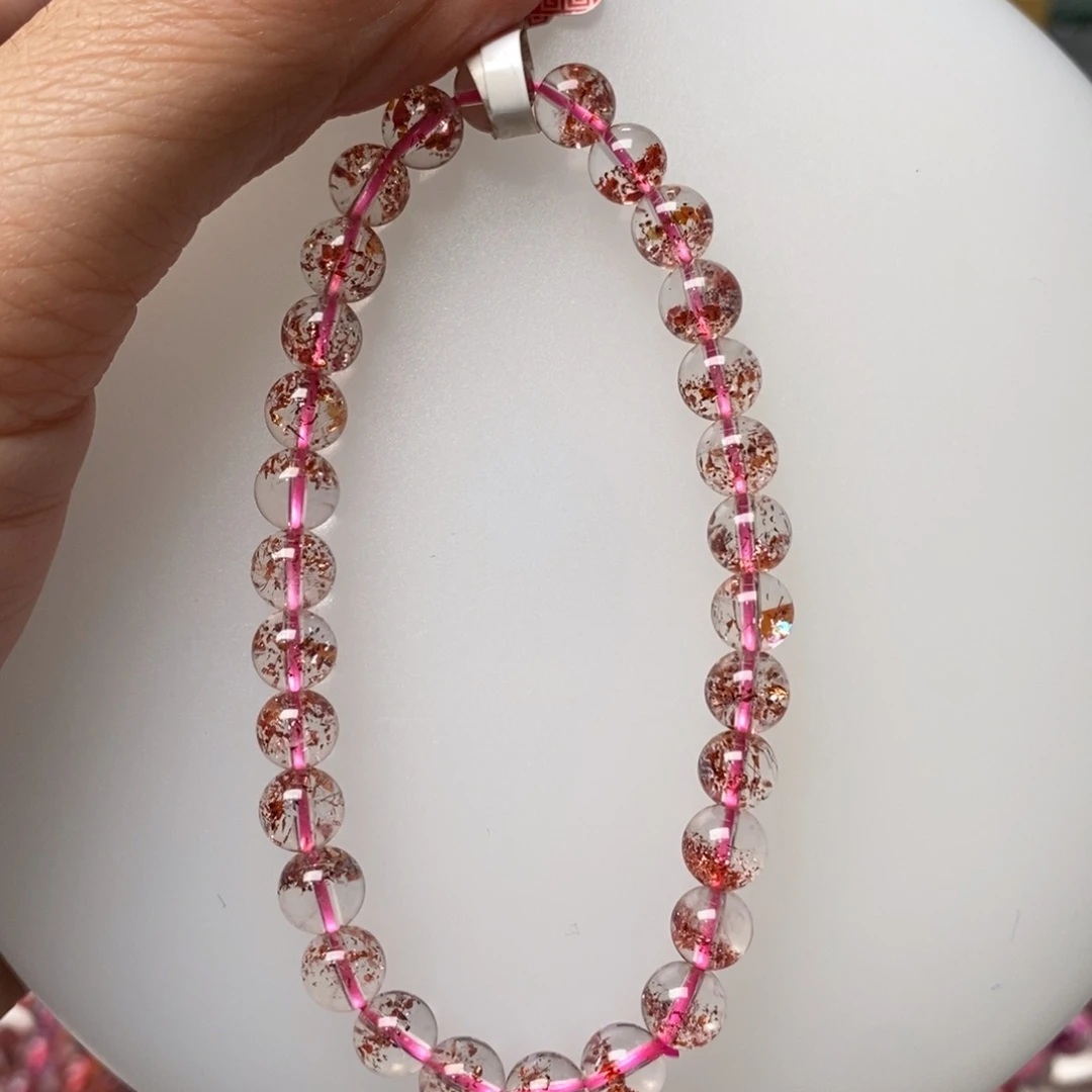 未镶嵌手链水晶z818金草莓6+