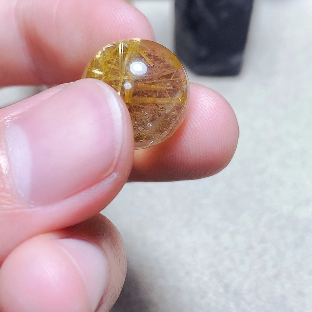 水晶颈饰未镶嵌栀*花