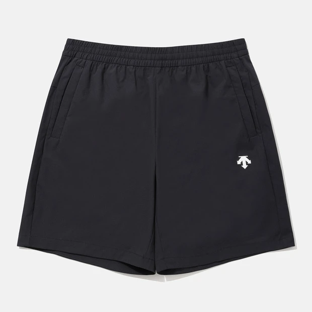 DESCENTE/迪桑特宽松速干运动舒适透气户外休闲五分裤UHP21②