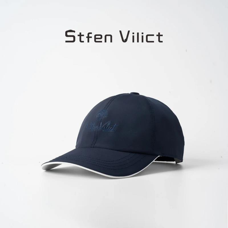 【珊珊驾到】StfenVilict老鹰刺绣logo标识小众高级感帽子