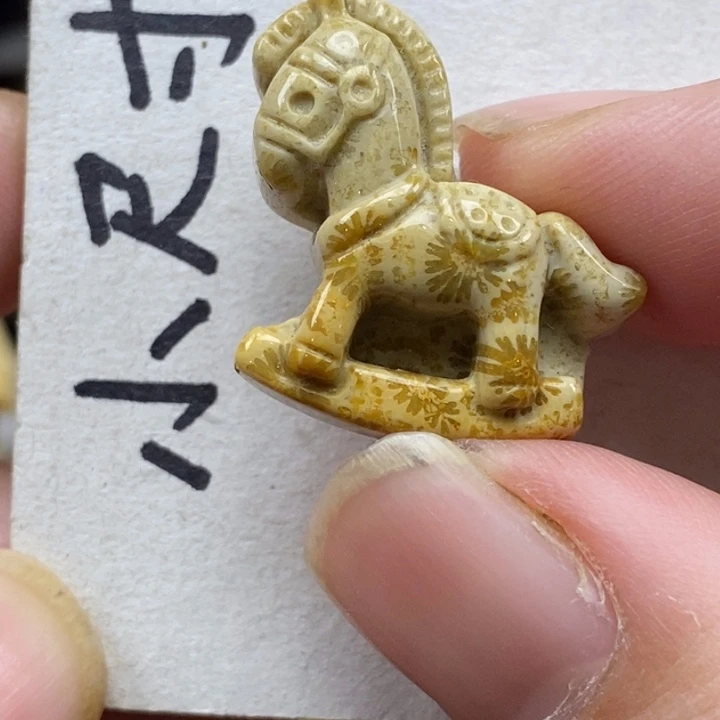 硅化珊瑚（珊瑚玉）未镶嵌颈饰