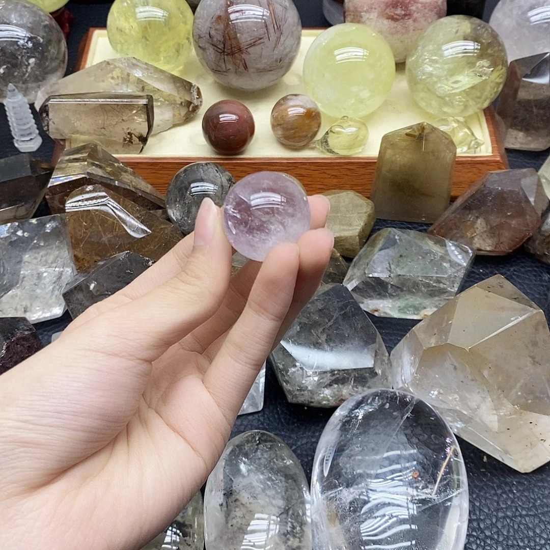 未镶嵌珠宝半成品水晶351水晶石