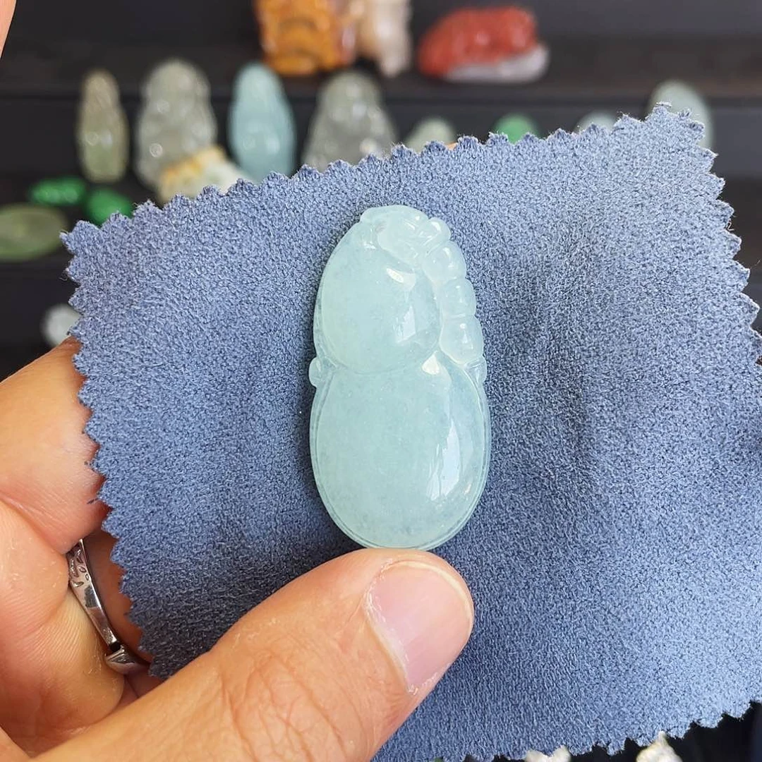 翡翠未镶嵌颈饰翡翠葫芦