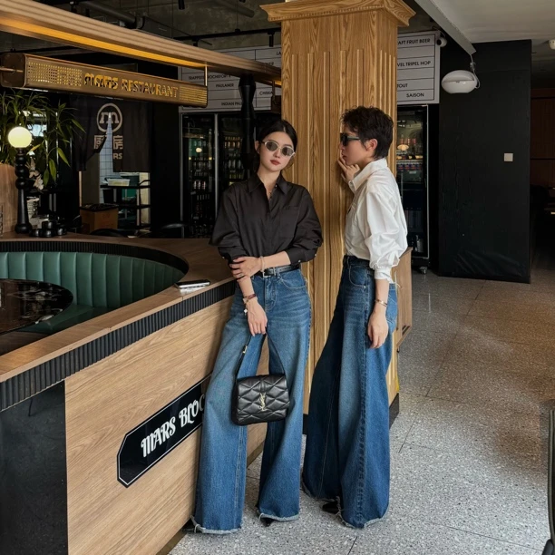 【郝洁】“不挑场合”高级气质百搭舒适长袖衬衫0761