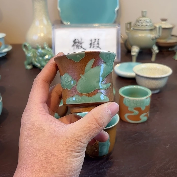 瓷片龙泉青瓷福利青瓷