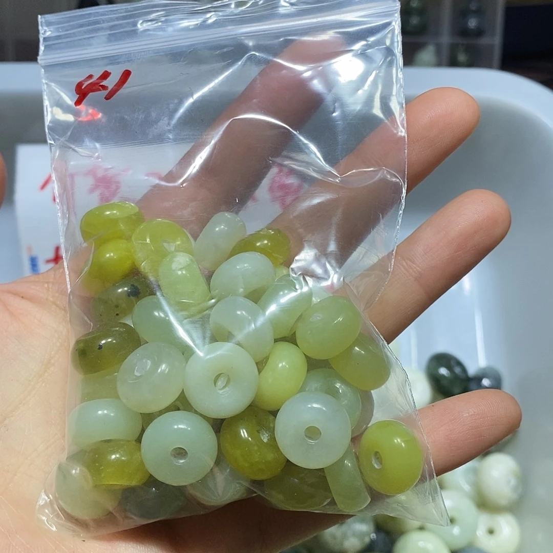 未镶嵌蛇纹石玉车挂41