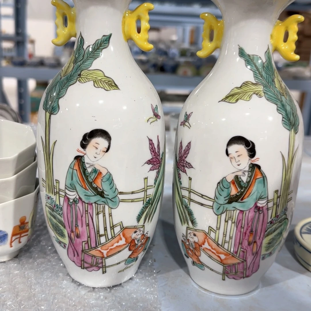 瓷片瓷器等艺术家都以精湛手法