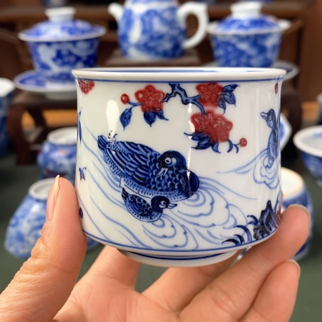 杯景德镇陶瓷手工手绘