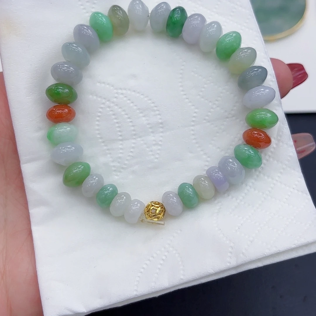 翡翠手串未镶嵌手串