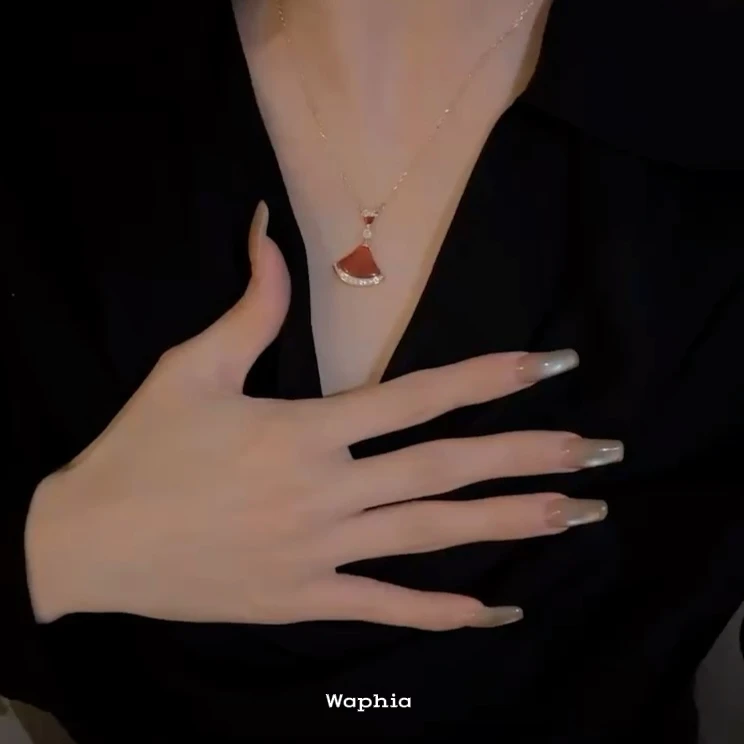 合金项链 Waphia设计师款经典时尚气质百搭【裙子项链】   BV008