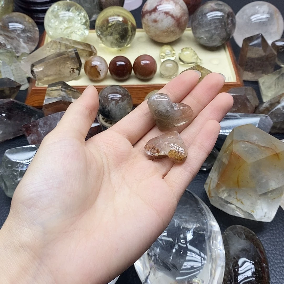 水晶未镶嵌珠宝半成品37水晶石