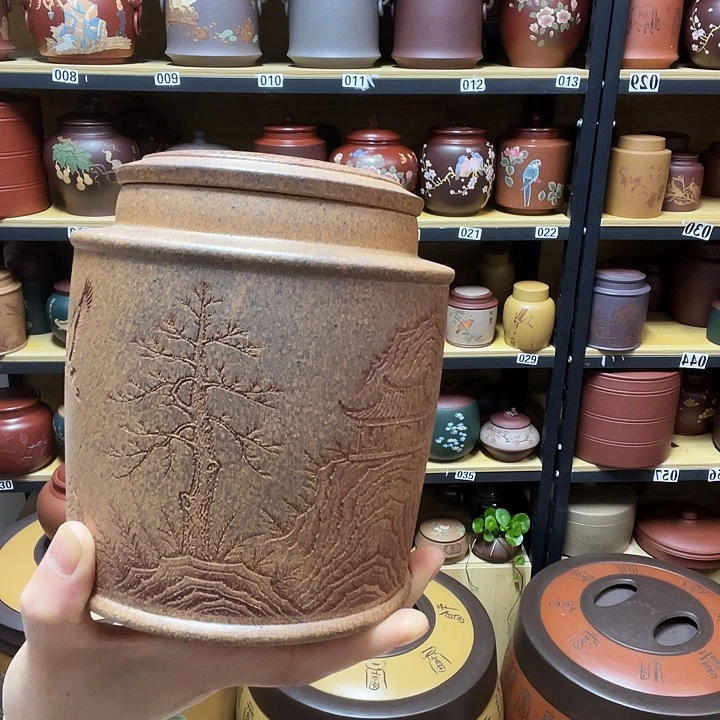 紫砂茶叶罐紫砂茶叶罐