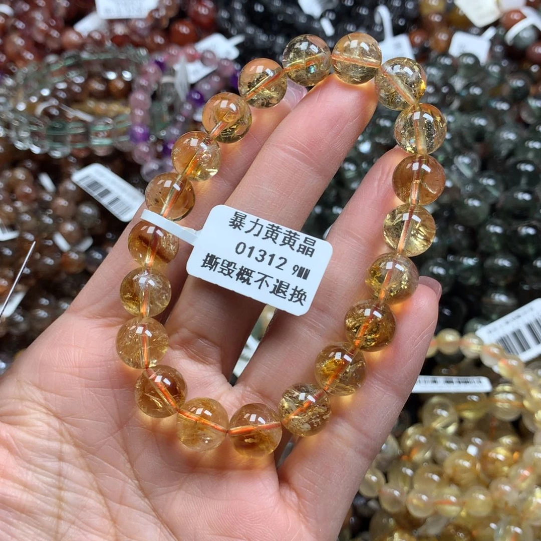 水晶手链未镶嵌天然