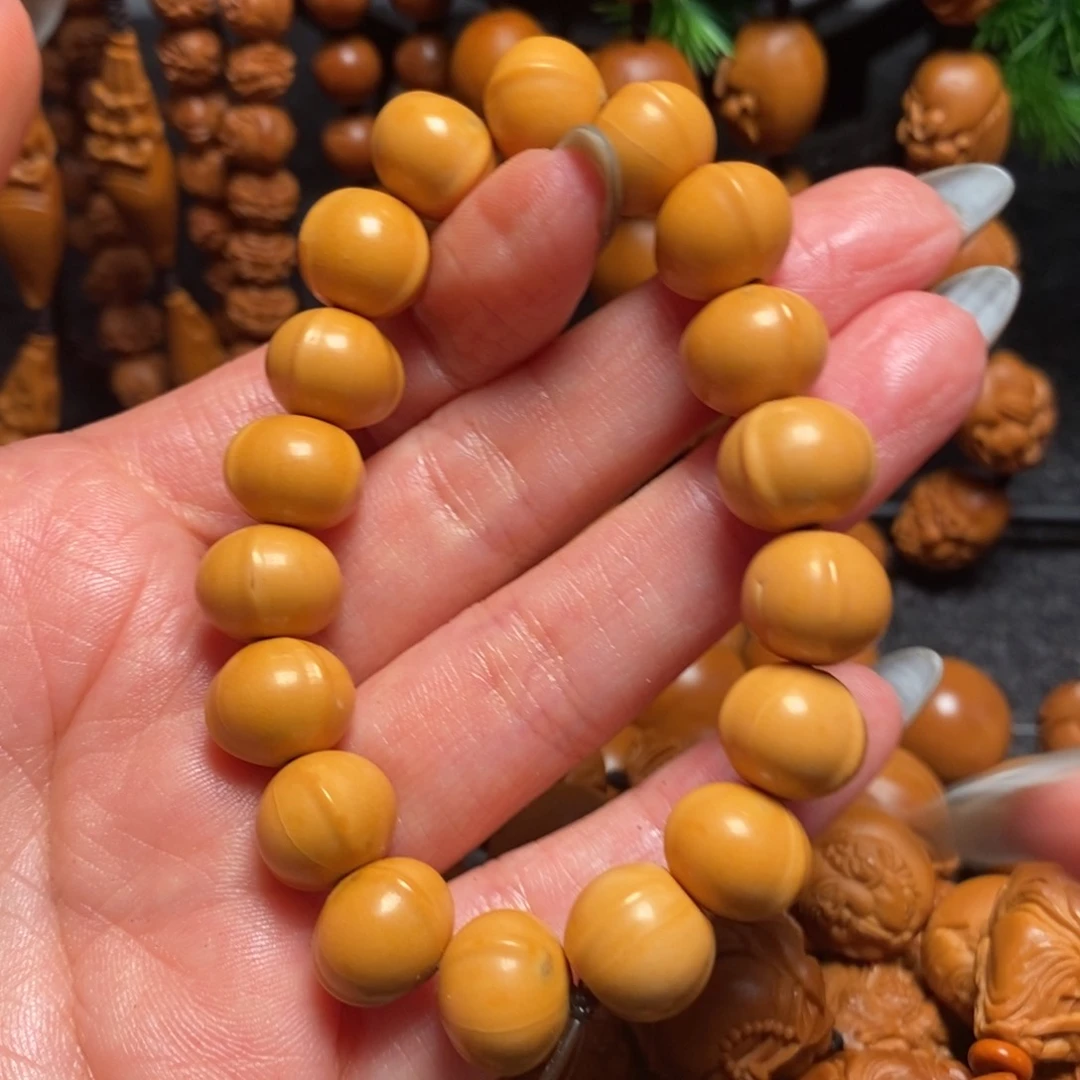 橄榄核手串/手链猴头鲨鱼背