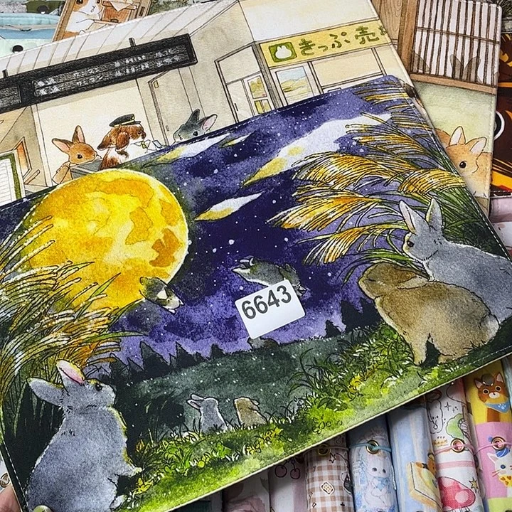 织绣A5活页不送纸6643