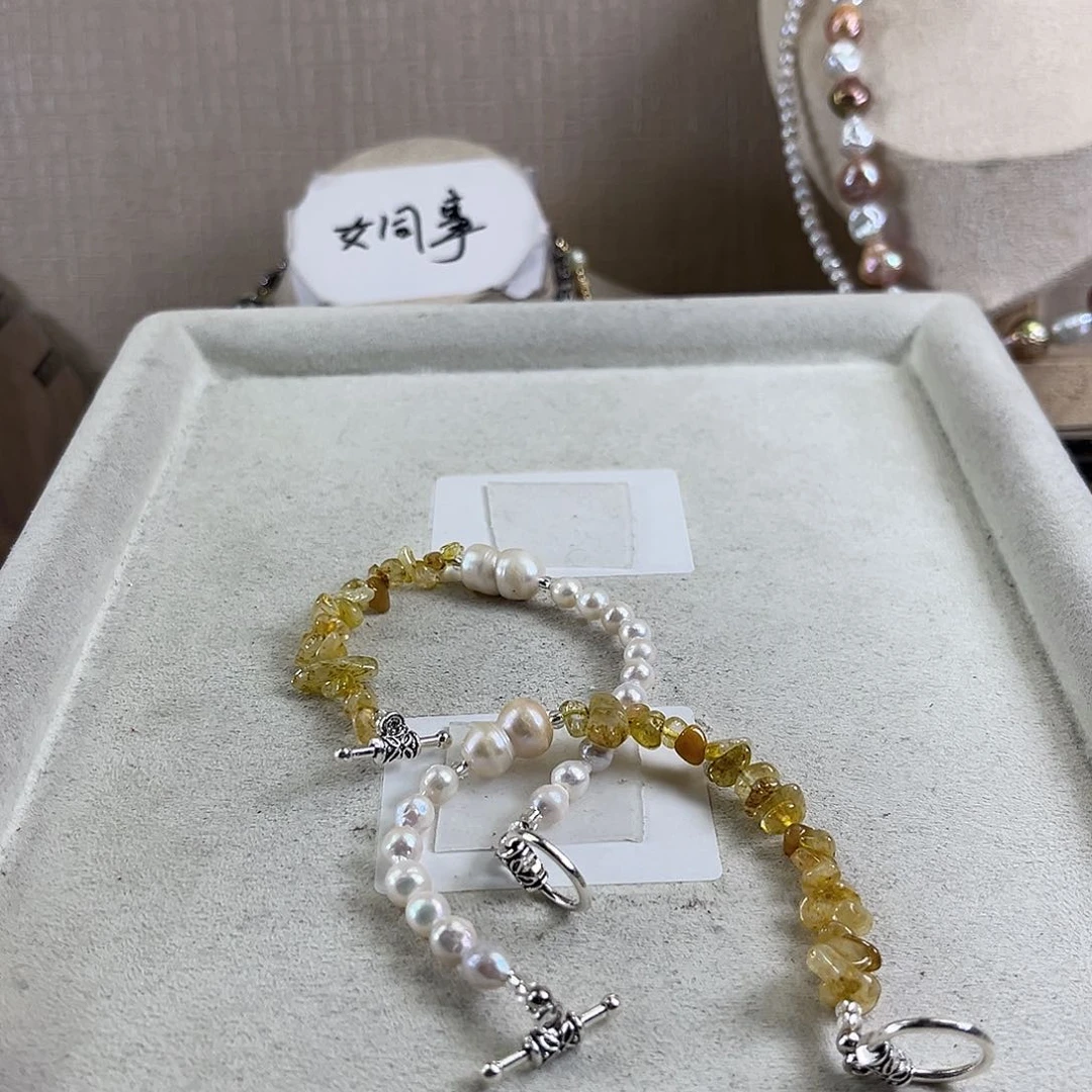 淡水珍珠手链未镶嵌【纯恬】多样性发货