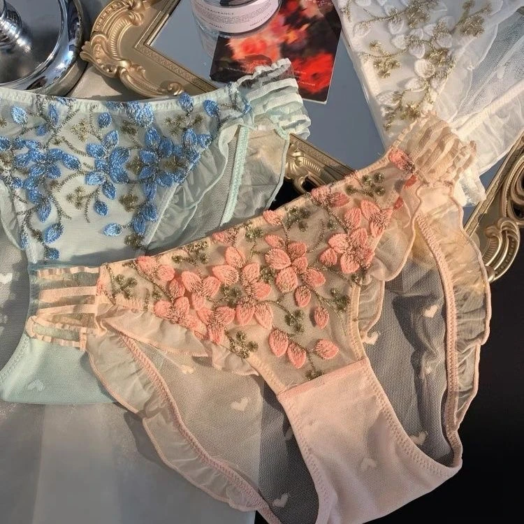 时尚洋气新款潮流舒适公主风蕾丝花边女士家居裤一组2条装