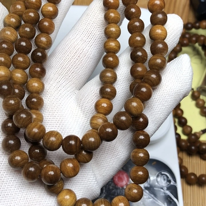 檀香木无事牌老山檀香08✖️108玉化