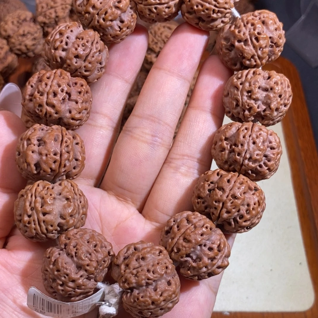 如***发手串金刚菩提超头铁籽24mm
