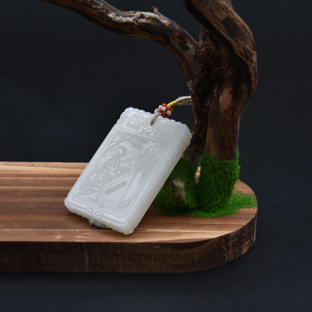 LOT.27和田玉人物故事牌/596752