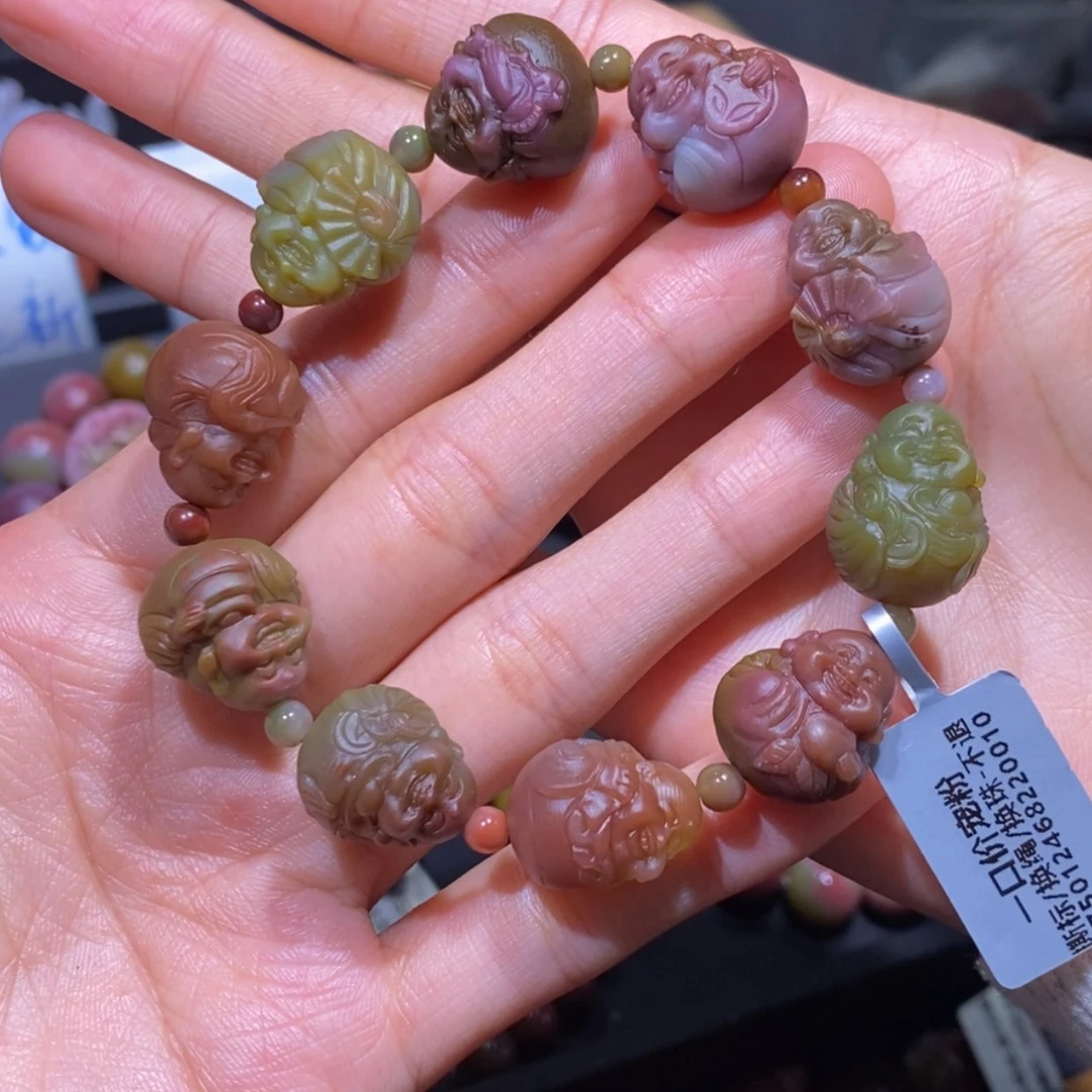 【闪购商品】玛瑙/玉髓手串未镶嵌用****6盐源玛瑙