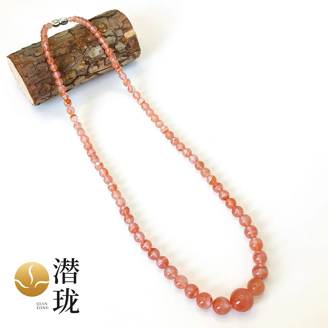 【潜珑】NH-40-077原矿高品质南红妈妈链塔链百搭