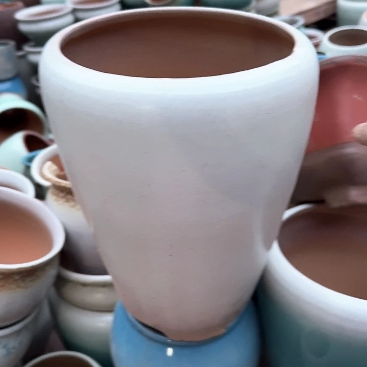 红陶微瑕花盆处理来啦