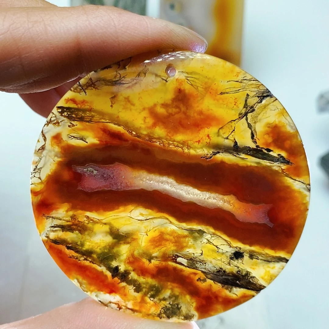 玛瑙/玉髓颈饰未镶嵌张*哲