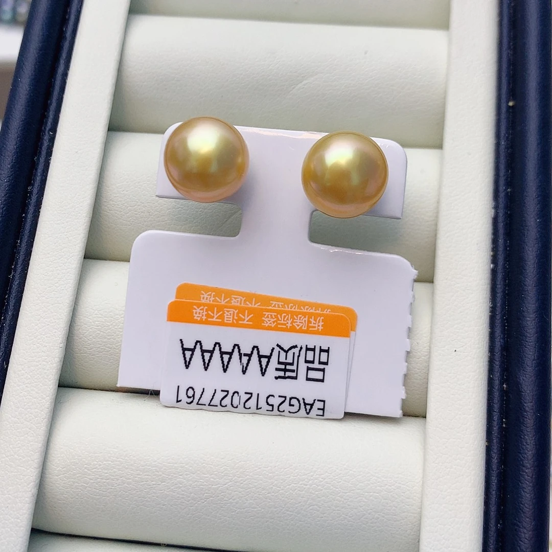 看****耳饰海水珍珠银S925镶嵌W21