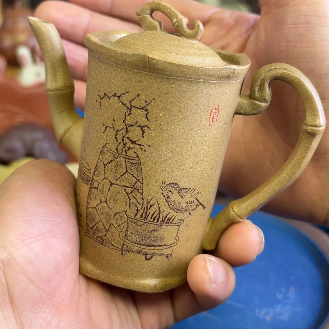 紫砂茶盘吃****灰微瑕尾货听清再拍