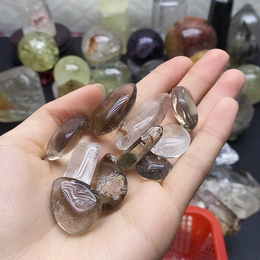 水晶未镶嵌珠宝半成品109水晶石