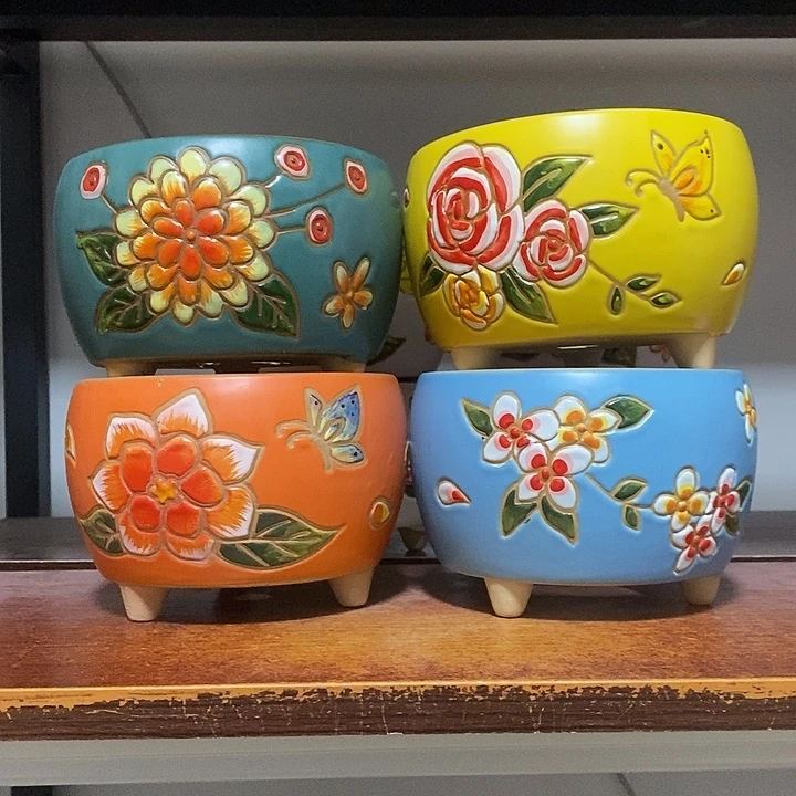 韩式多肉植物花盆