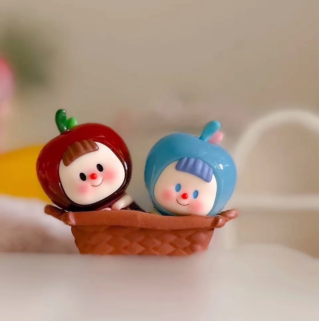 【拆盒】多多妹-苹果多多mini盲盒摆件系列-兮兮潮玩摆件盲盒